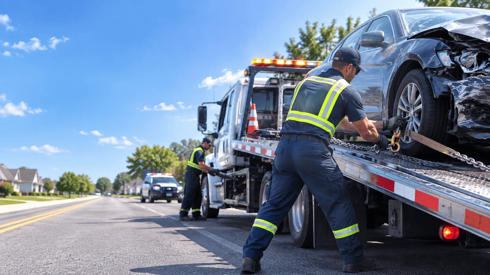 Accident Towing Service in Hall, NY near me